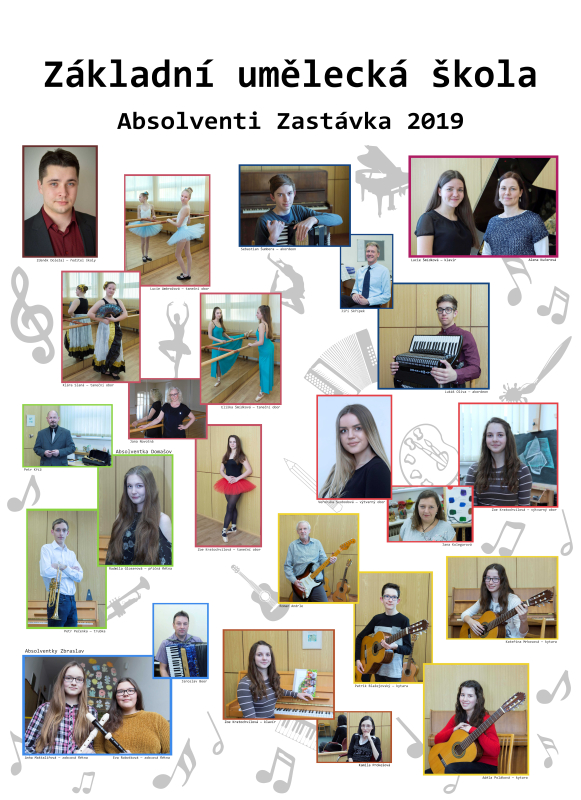 Absolventi školního roku 2018-2019 (HO, TO, VO)