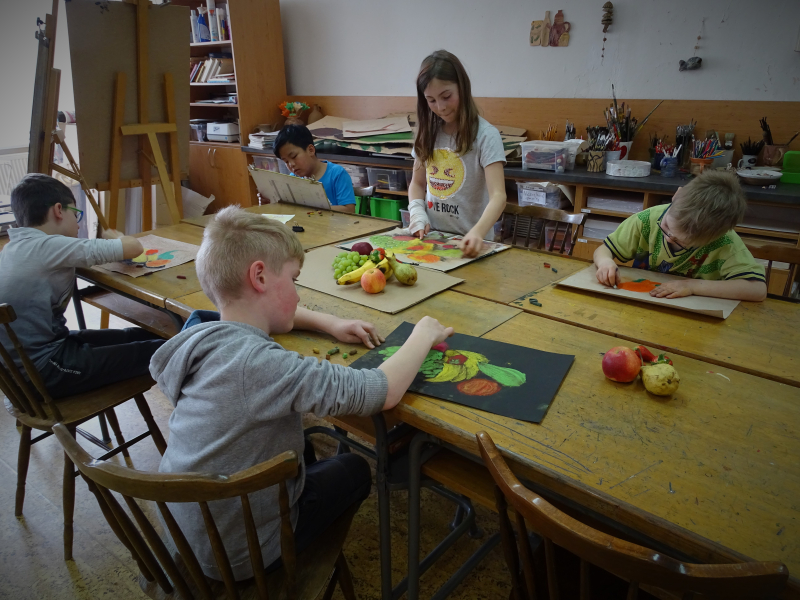 Výuka výtvarného oboru ve školním roce 2018-2019 (VO)