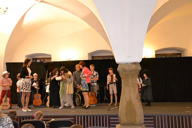 Výchovný koncert v ZKC Rosice 6.6.2014