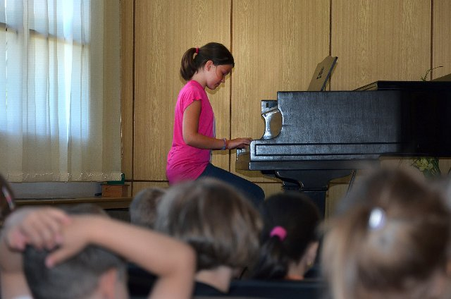 Výchovný koncert v sále ZUŠ Zastávka 17.6.2014