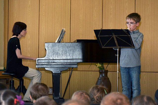 Výchovný koncert v sále ZUŠ Zastávka 17.6.2014