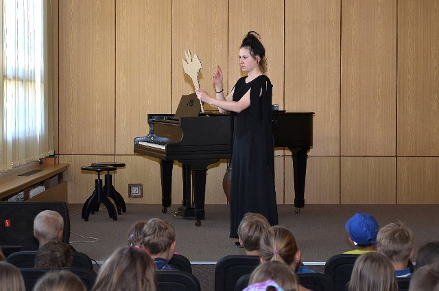 Výchovný koncert v sále ZUŠ Zastávka 17.6.2014