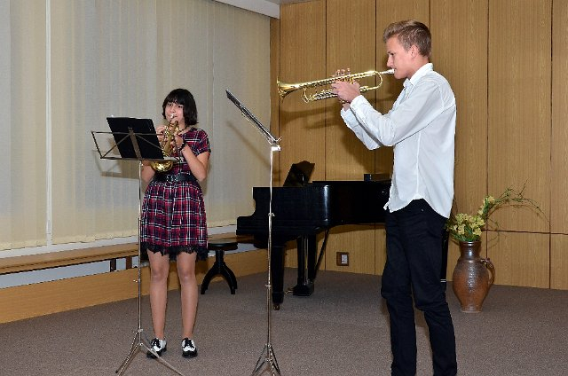 Žákovský koncert v sále ZUS Zastávka 13.11.2014