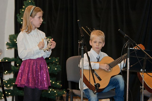 Vanoční koncert v sále ZKC Rosice 12.12.2014