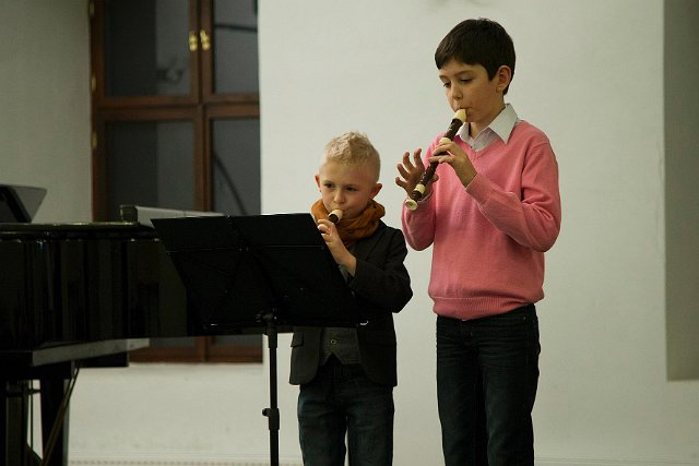 Žákovský koncert v sále ZKC Rosice 13.2.2015