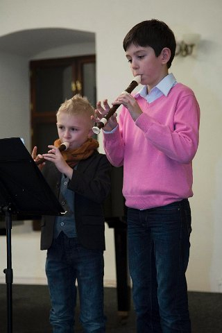 Žákovský koncert v sále ZKC Rosice 13.2.2015