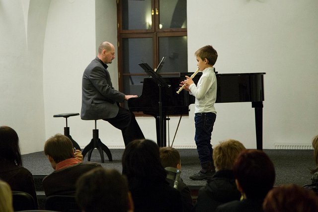 Žákovský koncert v sále ZKC Rosice 13.2.2015