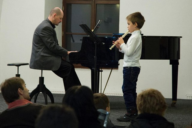 Žákovský koncert v sále ZKC Rosice 13.2.2015