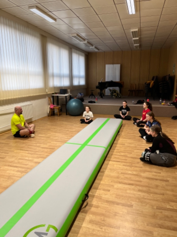 Taneční obor Zastávka - Gymnastický workshop