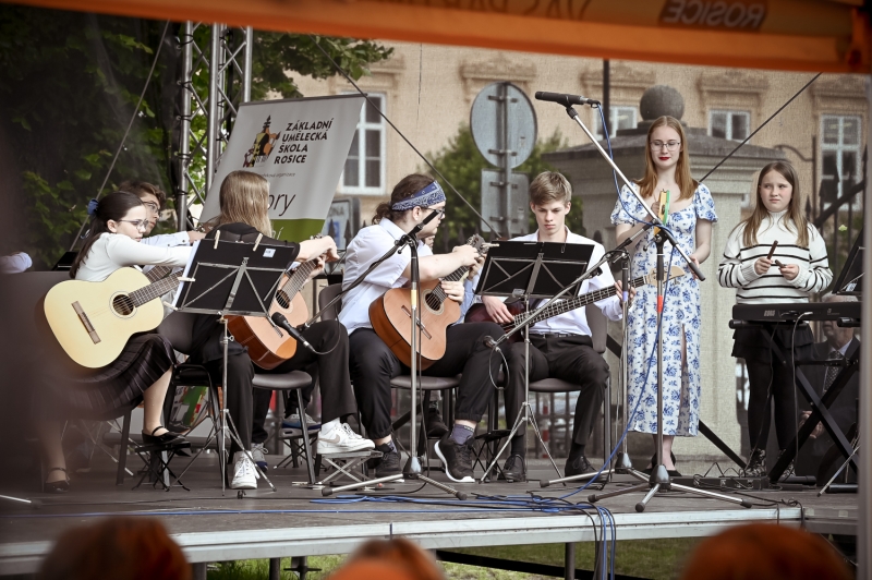 ZUŠ Open - 70 let výročí ZUŠ Rosice 31. 5. 2024 Zámek Rosice (HO, VO, TO)