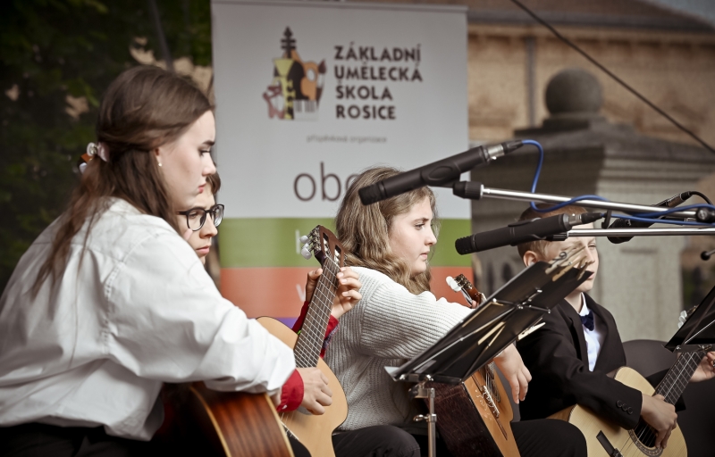 ZUŠ Open - 70 let výročí ZUŠ Rosice 31. 5. 2024 Zámek Rosice (HO, VO, TO)