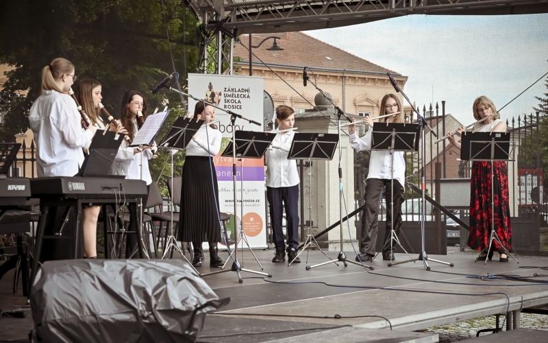 ZUŠ Open - 70 let výročí ZUŠ Rosice 31. 5. 2024 Zámek Rosice (HO, VO, TO)