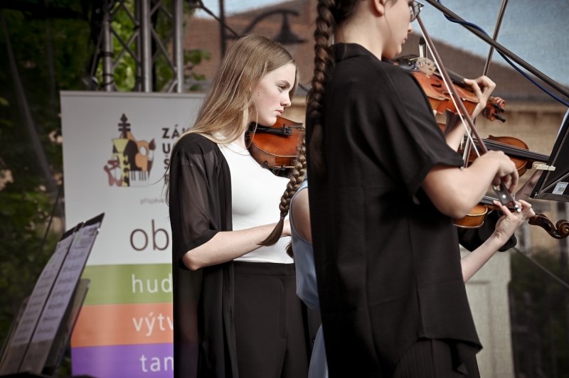 ZUŠ Open - 70 let výročí ZUŠ Rosice 31. 5. 2024 Zámek Rosice (HO, VO, TO)