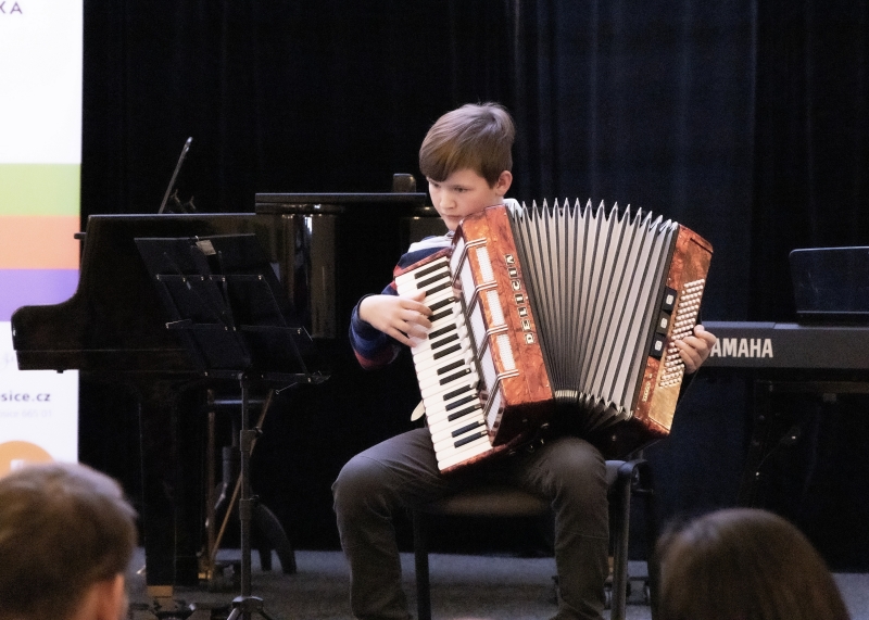 Žákovský koncert Rosice 8. 11. 2024 (HO, VO)